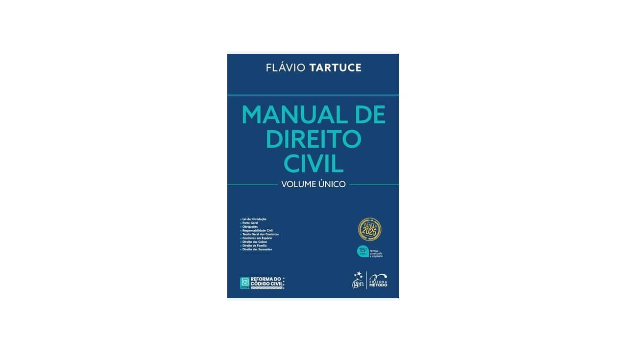 Melhor livro de direito civil para concurso: Manual ou Coleção?