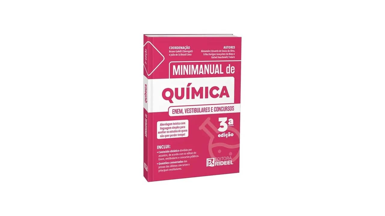 Melhor Livro de Química para Vestibular: Qual Escolher?