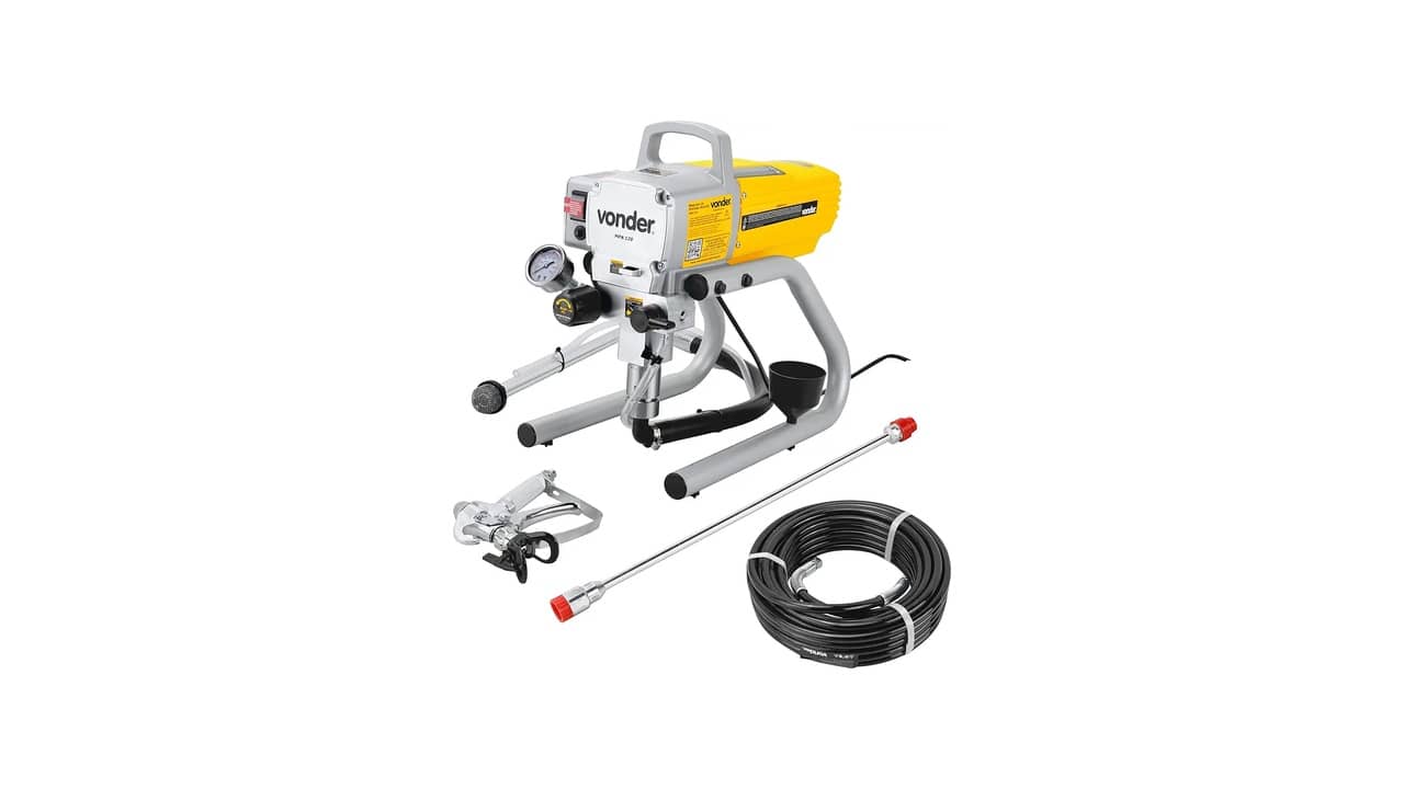 Melhor marca de máquina de pintura airless: Análise das Top 7 Opções