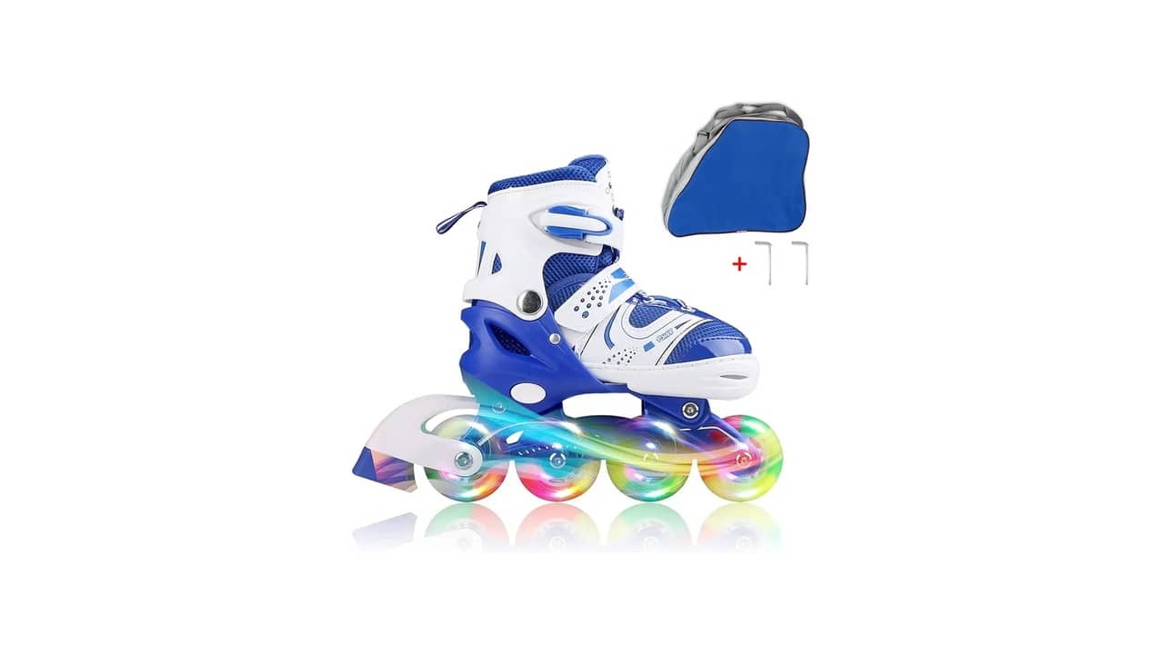 Melhor Marca de Patins do Mundo: Patins Iluminados e Ajustáveis