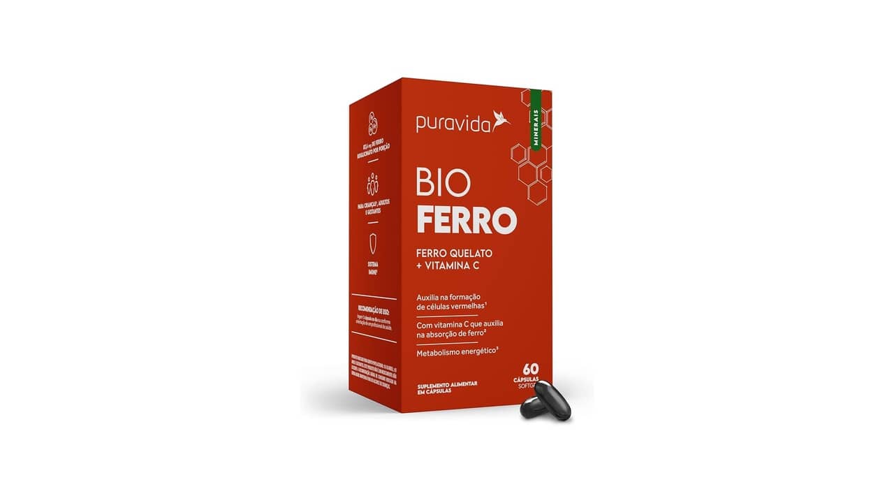 Melhor Marca de Suplemento de Ferro: Quelato de Ferro e Vitamina C