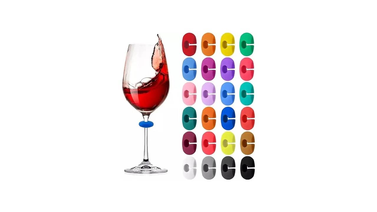 Melhor Marcador de Taças de Silicone para Eventos: As Opções Mais Coloridas e Versáteis