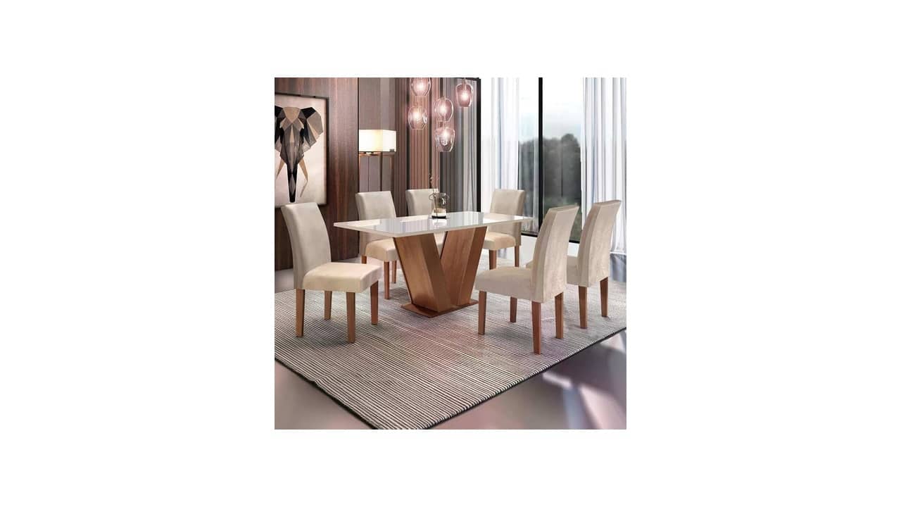 Melhor Mesa de Jantar com 6 Cadeiras Tampo de Vidro: Análise Completa e Recomendações