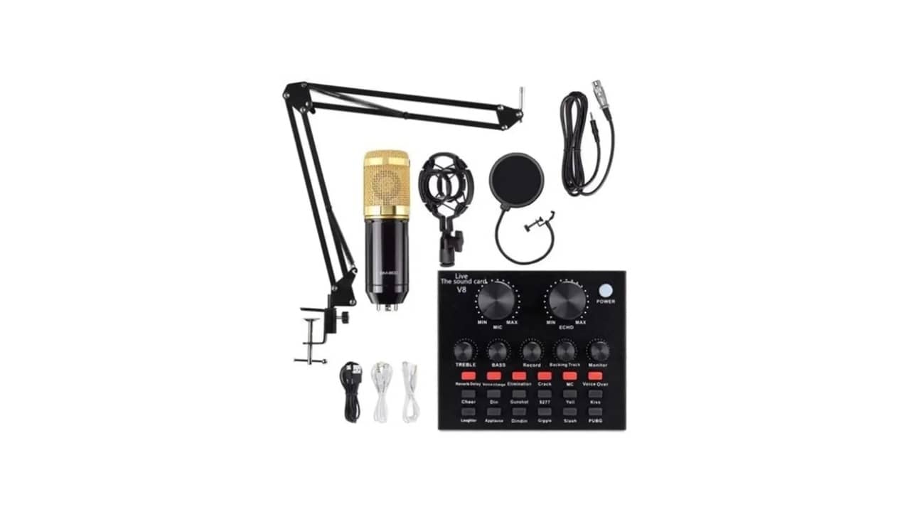 Melhor Microfone Condensador para Cantar: Análise de 9 Modelos Profissionais