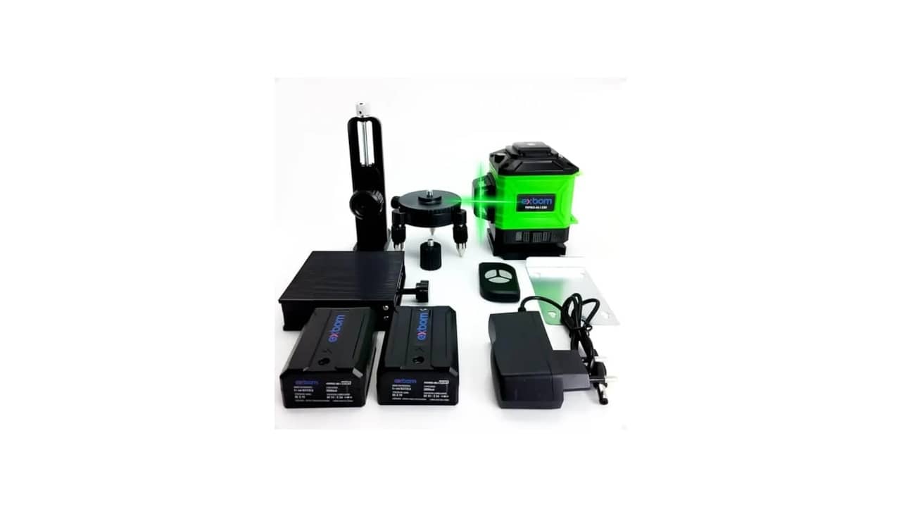 Melhor Nível a Laser 12 Linhas: Precisão 3D Profissional
