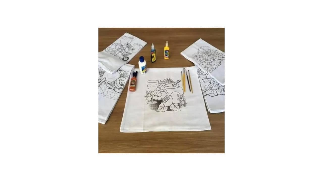 Melhor Pano de Prato para Pintar: Análise Detalhada dos 10 Melhores Kits