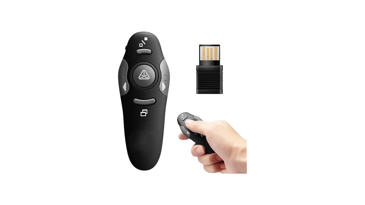 Melhor Passador de Slides: Alcance e Tecnologia 2.4G para Apresentações