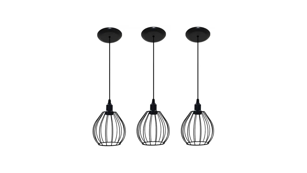 Melhor Pendente Aramado Retrô para Bancada de Cozinha: Estilo e Durabilidade