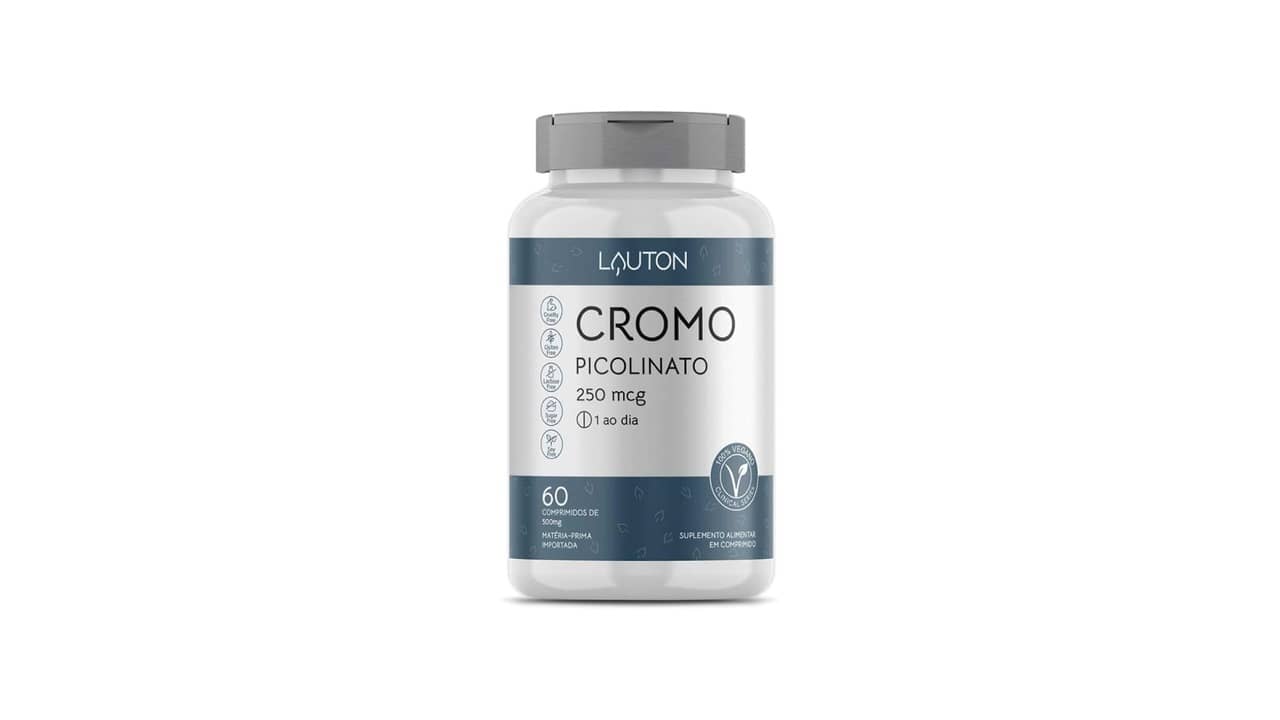 Melhor picolinato de cromo para emagrecer: 10 Opções Potentes