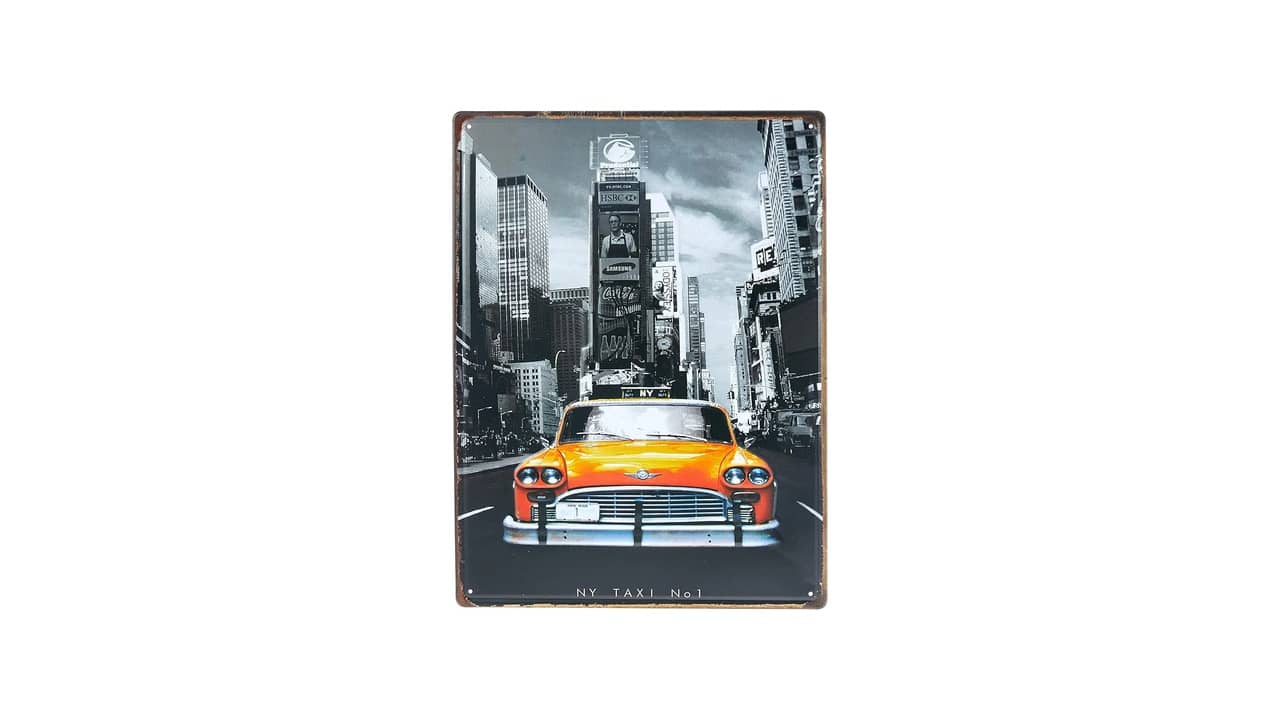 Melhor Placa Decorativa de Metal Retrô: Análise de 9 Modelos Vintage