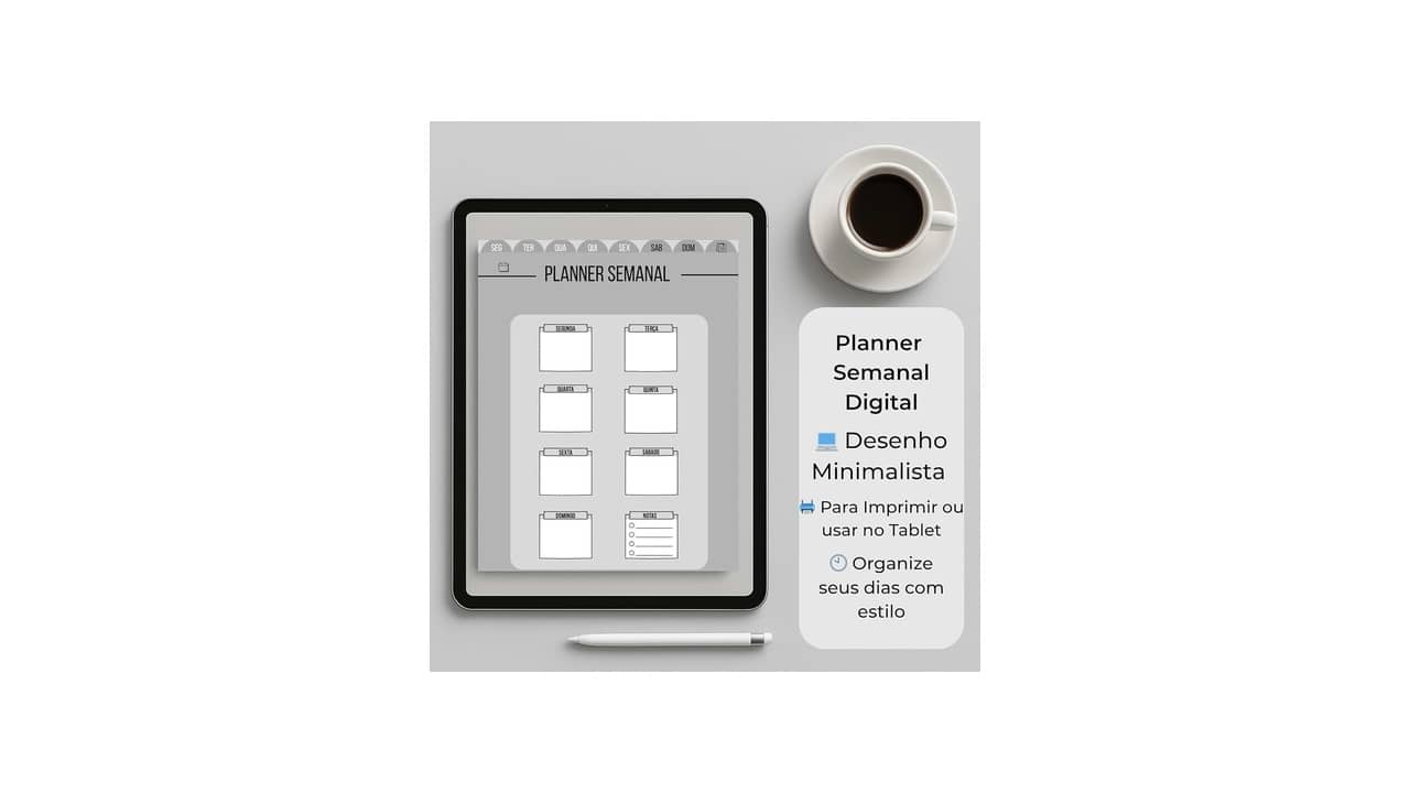 Melhor Planner Digital para Organizar sua Rotina