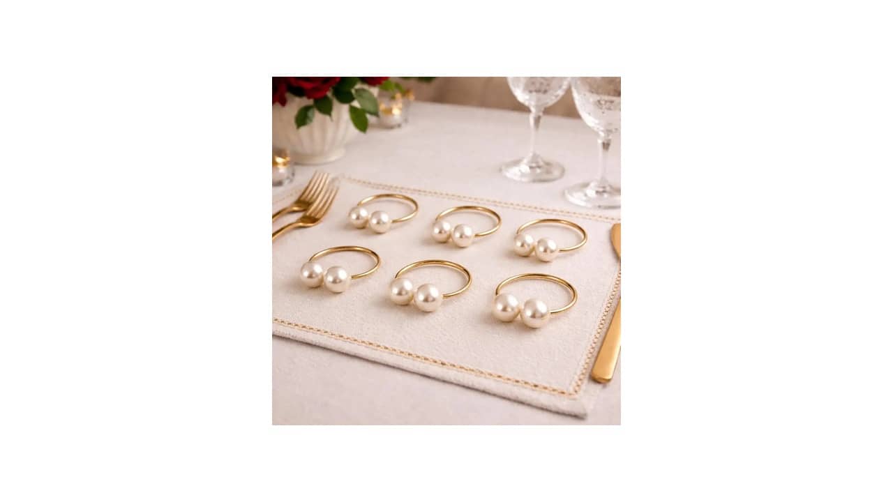 Melhor Porta Guardanapo de Pérolas para Mesa Posta: Elegância e Durabilidade