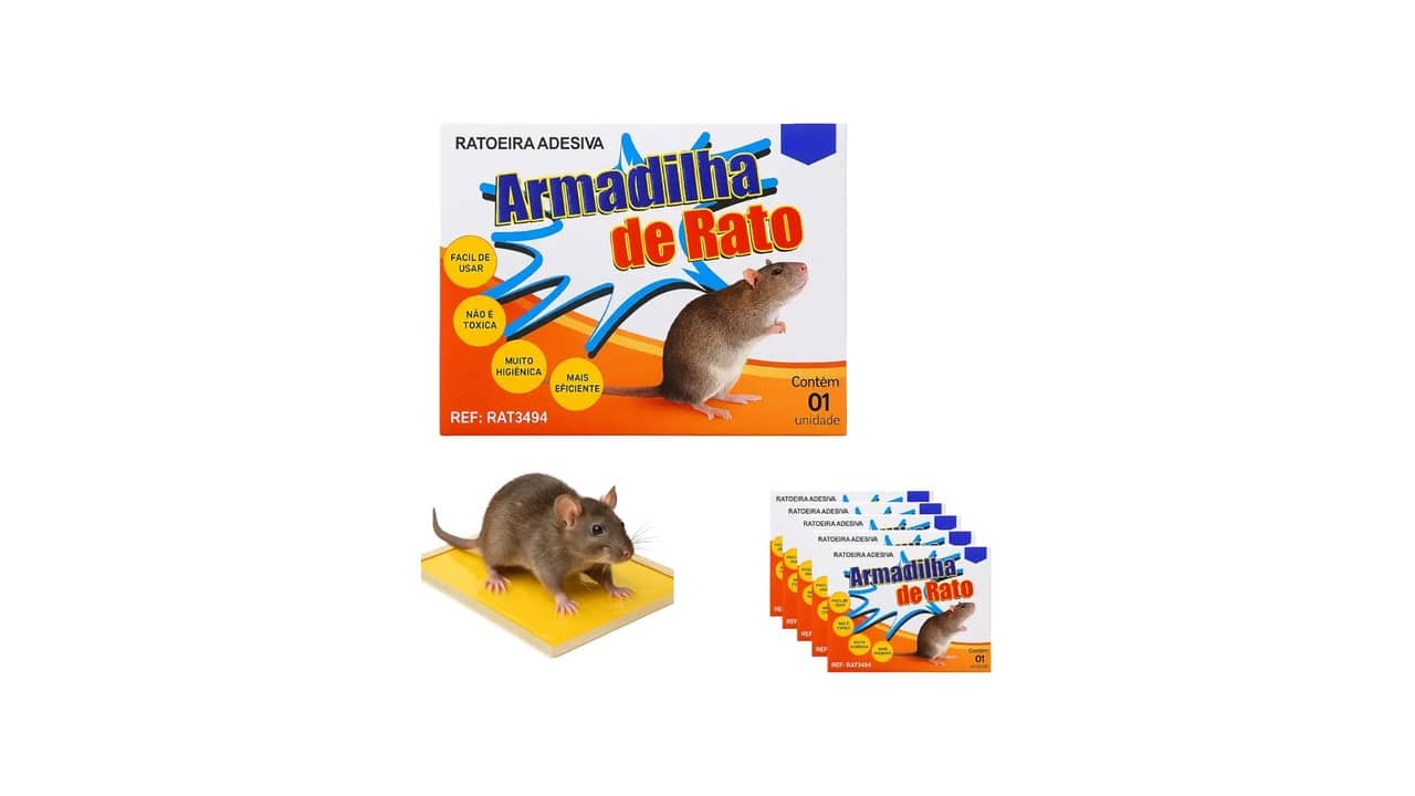 Melhor Ratoeira Adesiva: 10 Opções de Alta Captura