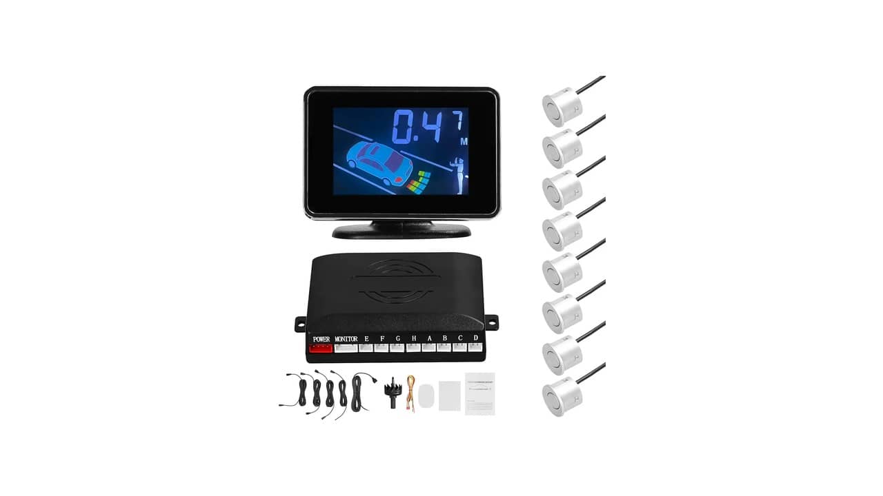 Melhor Sensor de Estacionamento 8 Pontos: Guia 360º