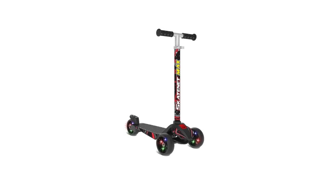Melhor Skatenet Infantil: Luzes LED e Design Ajustável