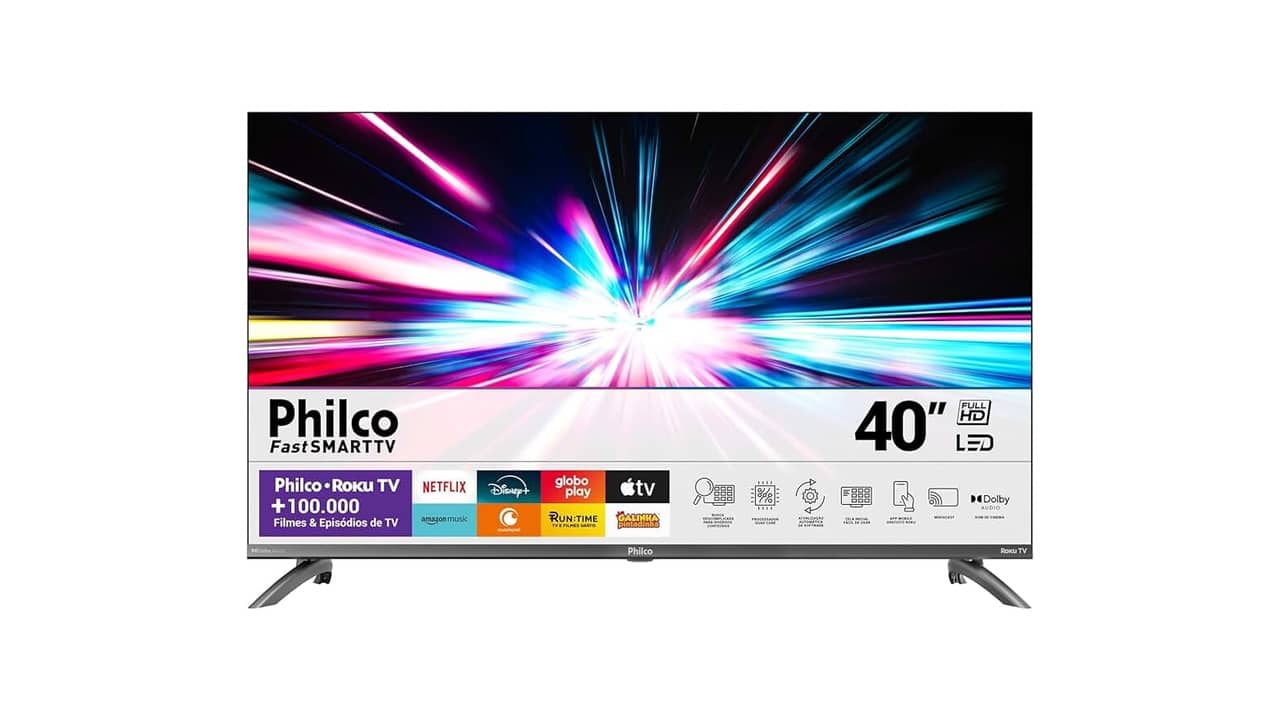 Melhor Smart TV de 40 Polegadas: 10 Opções de Custo-Benefício