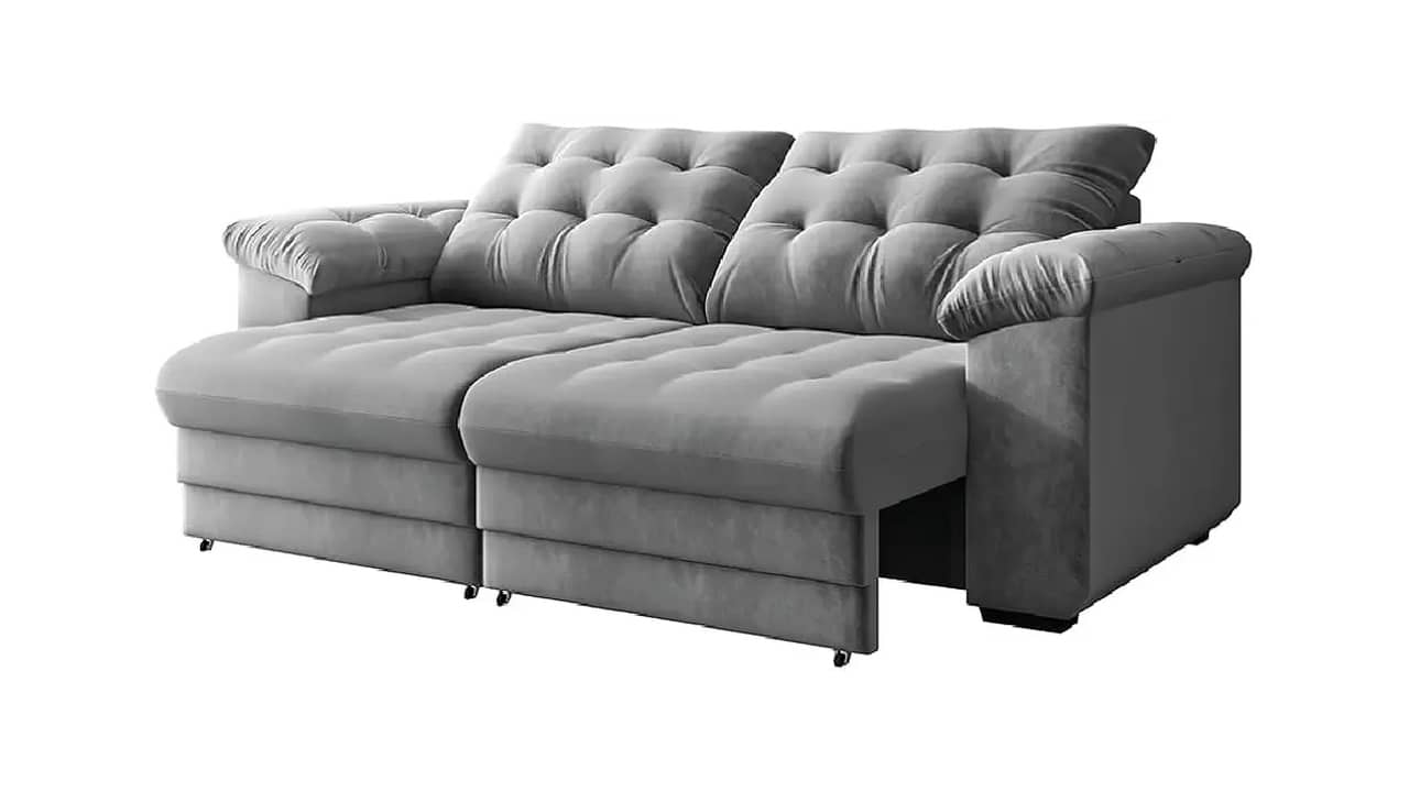 Melhor Sofá Retrátil de 3 Lugares: 10 Modelos em Destaque
