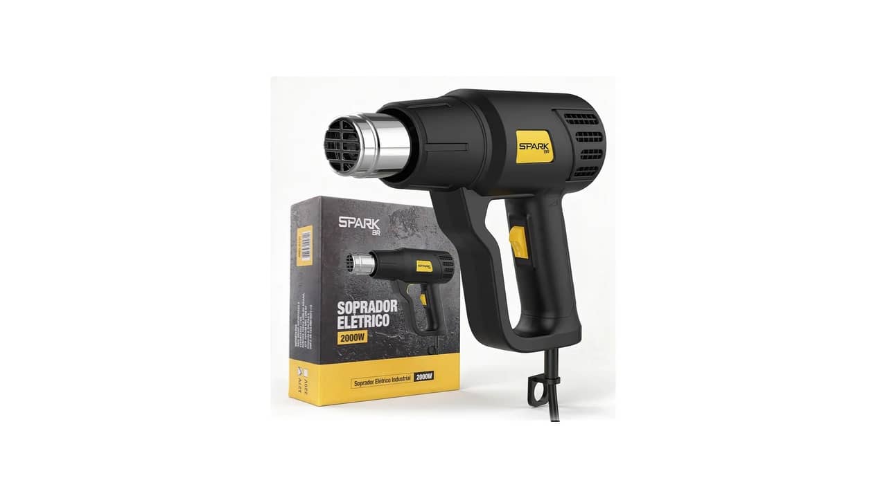 Melhor Soprador Térmico Industrial: 6 Modelos com a Melhor Potência e Controle de Temperatura