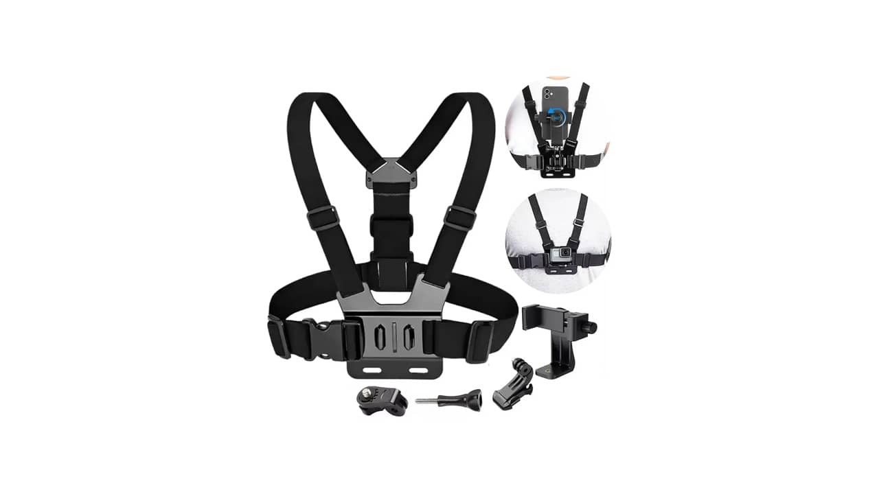 Melhor Suporte de Peito para GoPro e Câmeras de Ação: 10 Modelos Versáteis