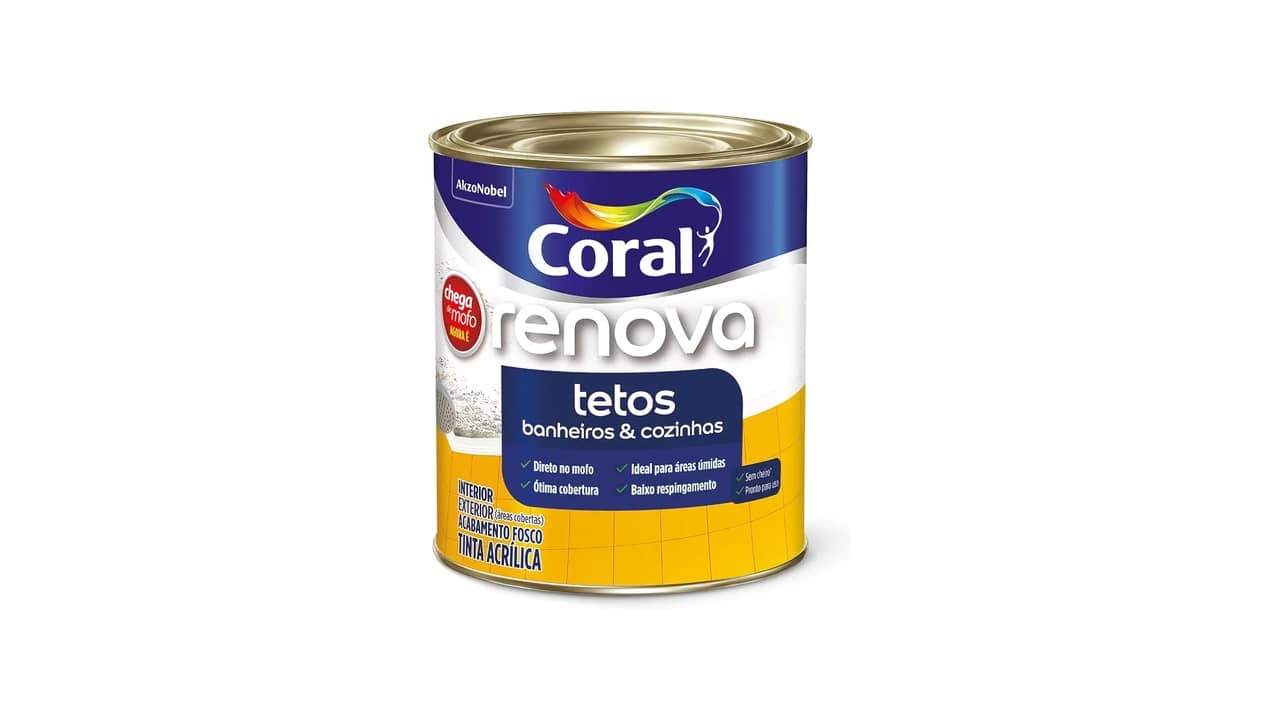 Melhor tinta antimofo para banheiro: 10 Top Tintas