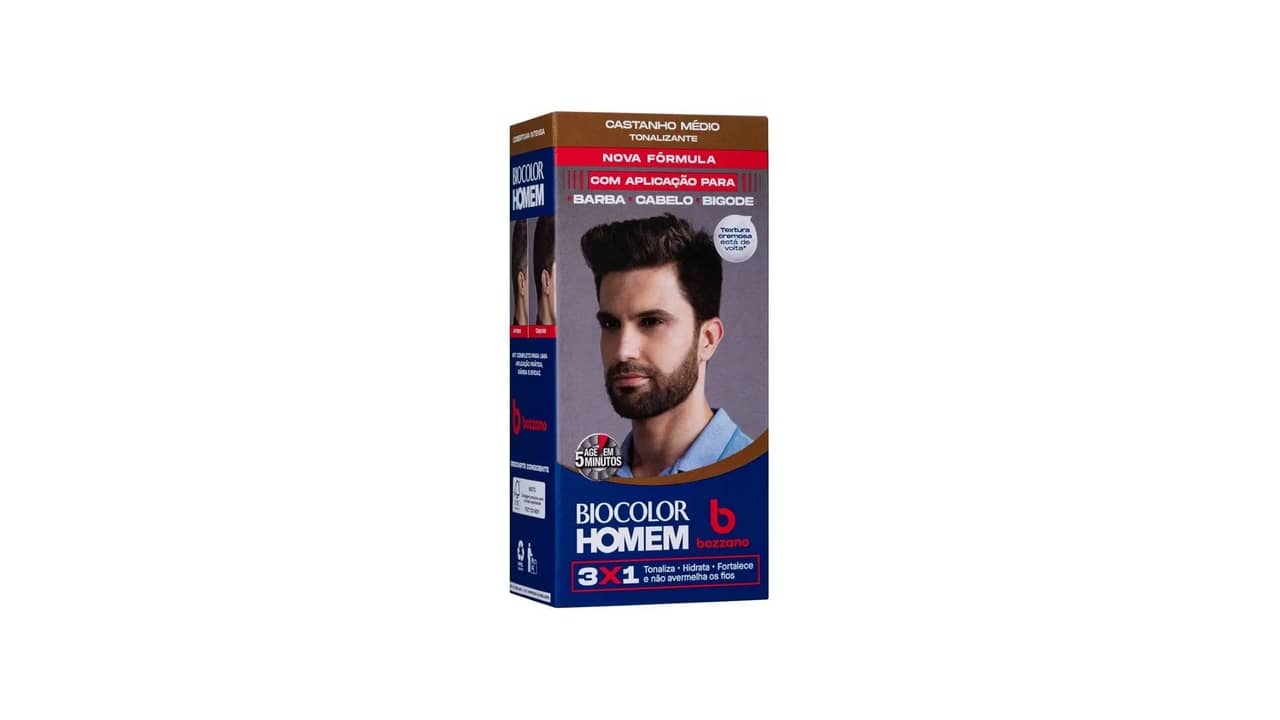 Melhor tinta para cabelo masculino: 10 Opções de Efeito Natural