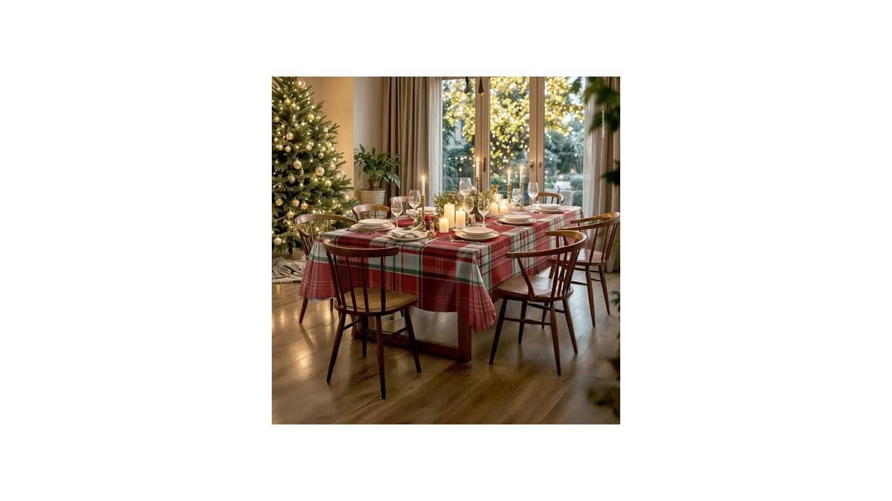 Melhor Toalha de Mesa de Natal Antimanchas: Análise de 10 Modelos Elegantes