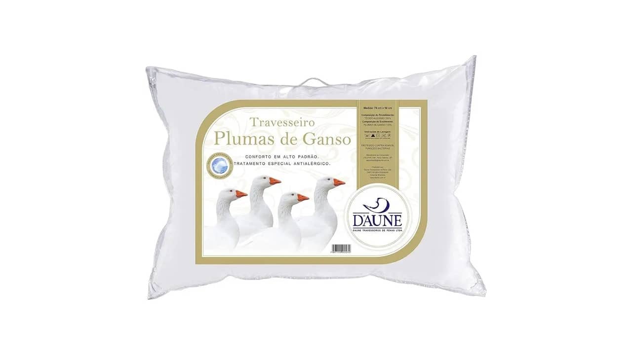 Melhor Travesseiro Pluma de Ganso: 10 Modelos de Puro Conforto