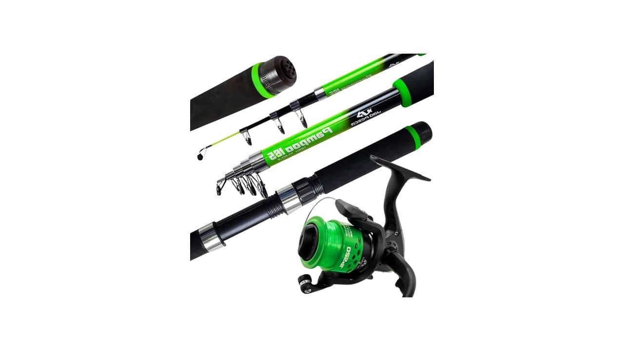 Melhor Vara de Pesca Telescópica com Molinete: Análise de 10 Kit Completo