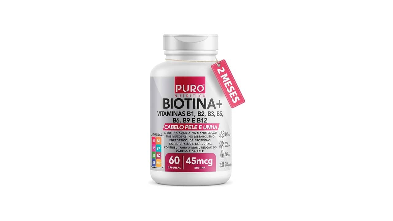 Melhor Vitamina com Biotina para Cabelos e Unhas