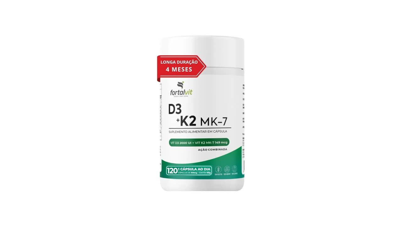 Melhor Vitamina D Com K2. 10 Opções De Alta Pureza