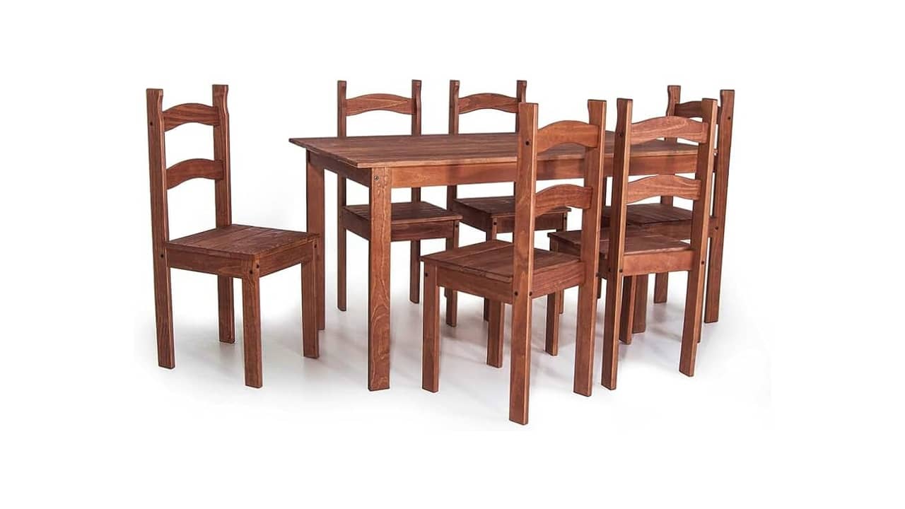 Mesa de Jantar com 6 Cadeiras em Oferta: As 10 Melhores Opções