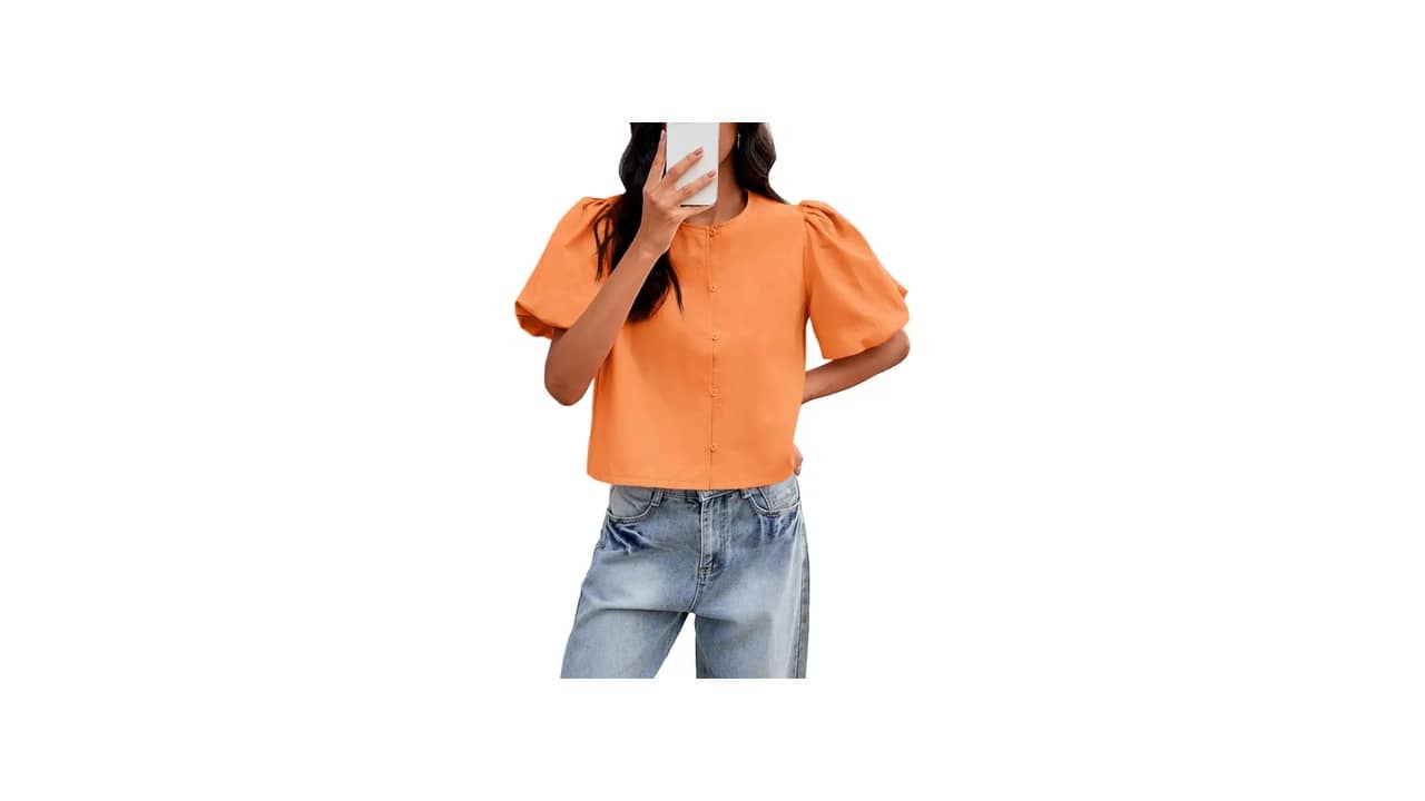 Qual a Melhor Blusa Cropped Feminina de Manga Bufante: Estilo e Comodidade