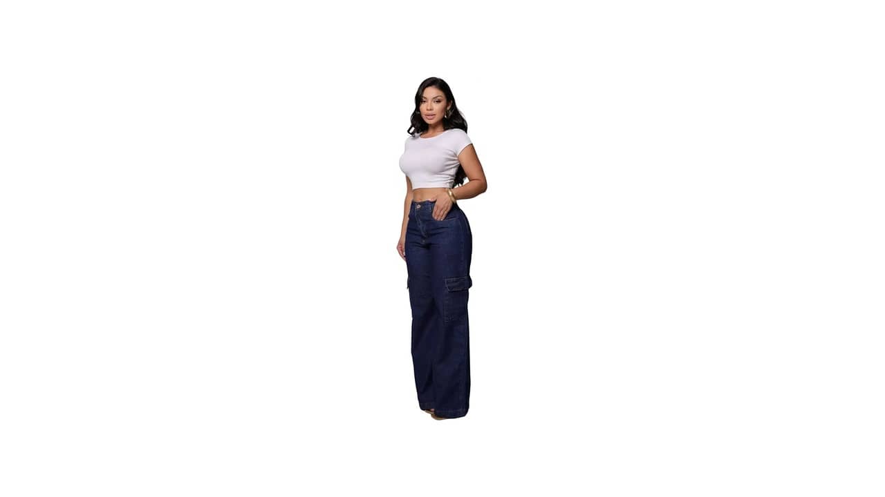 Qual a Melhor Calça Jeans Feminina Wide Leg Cintura Alta: Estilo e Conforto