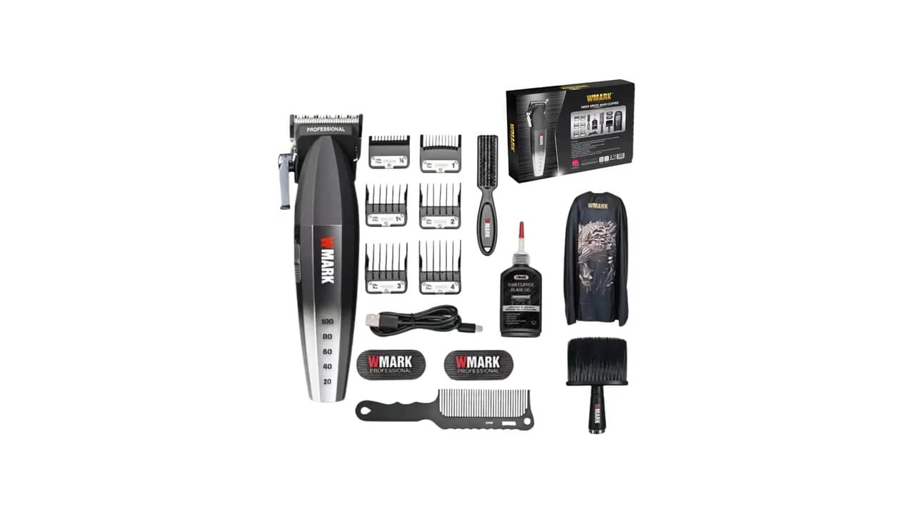 Qual a Melhor Máquina de Cortar Cabelo Profissional Wmark: Recarregável e Versátil