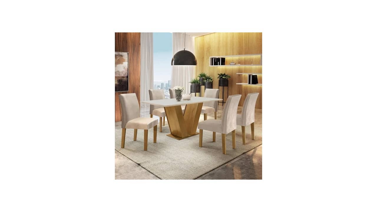Qual a Melhor Mesa de Jantar 6 Lugares: Análise Completa de 10 Modelos