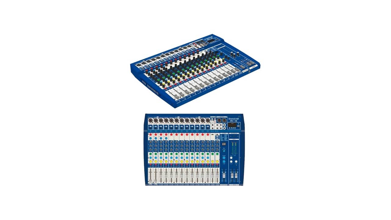 Qual a Melhor Mesa de Som Digital 16 Canais para Shows ao Vivo e Estúdios