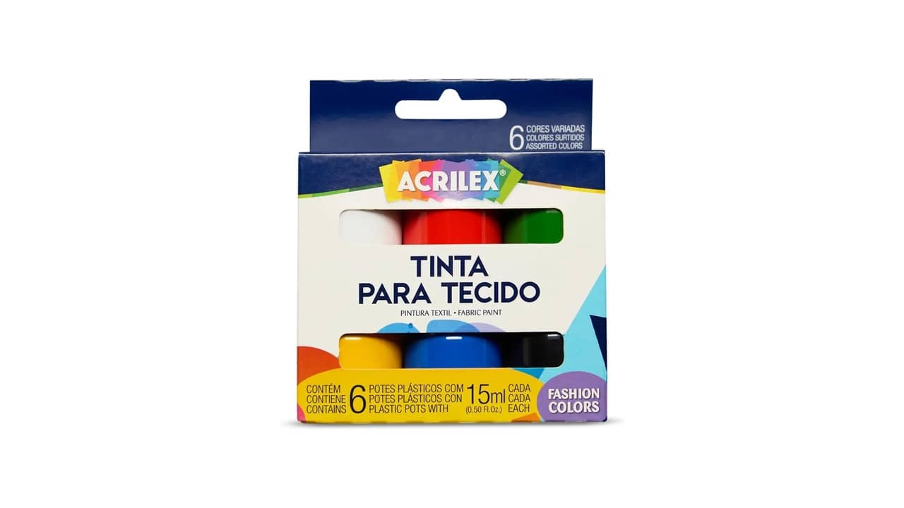 Qual a Melhor Tinta de Tecido Acrilex: Cores e Aplicações