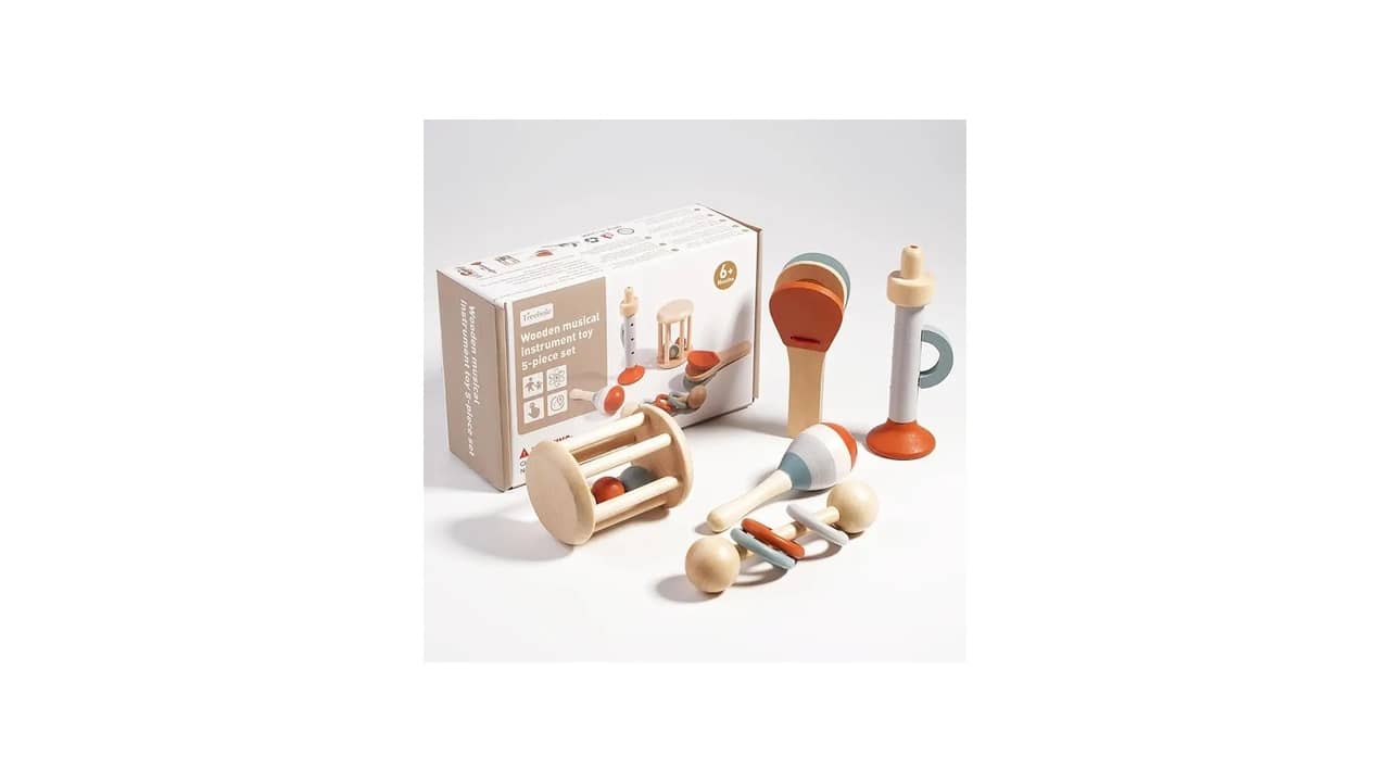 Qual o Melhor Chocalho de Madeira Estilo Montessoriano: Desenvolvimento Sensorial e Educativo para Bebês