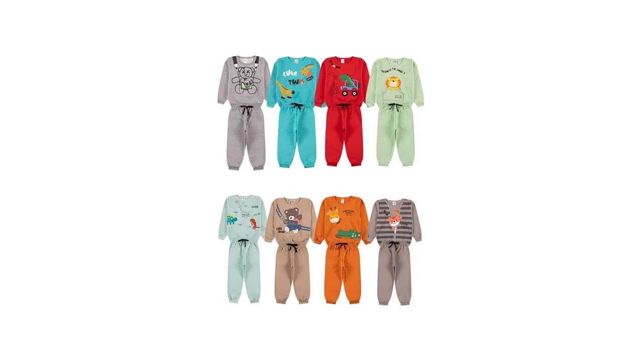 Qual o Melhor Conjunto de Moletom Infantil para Bebê: Comodidade e Estilo