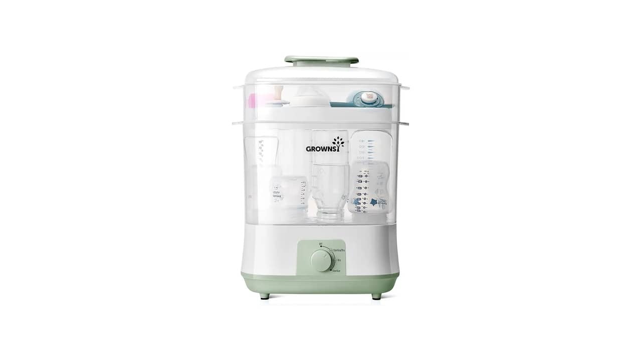 Qual o Melhor Esterilizador de Mamadeira Elétrico: 8 Modelos com Tela LED