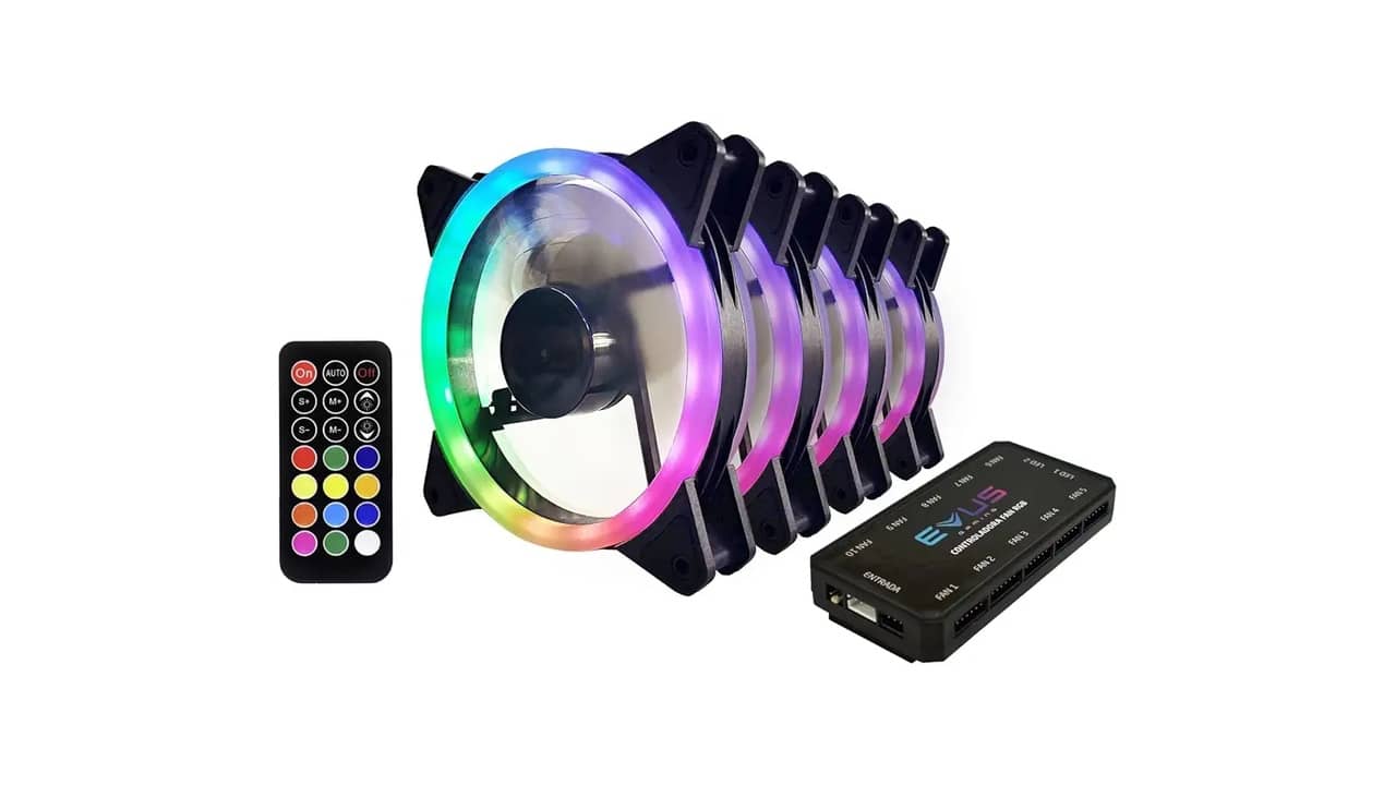 Qual o Melhor Kit de Fans RGB com Controle Remoto e Hub: Análise Completa
