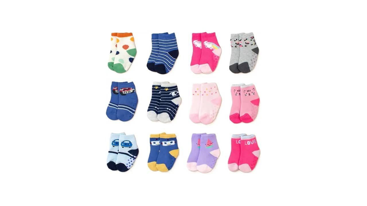 Qual o Melhor Kit de Meias para Bebê com Antiderrapante: 10 Opcionais Confortáveis