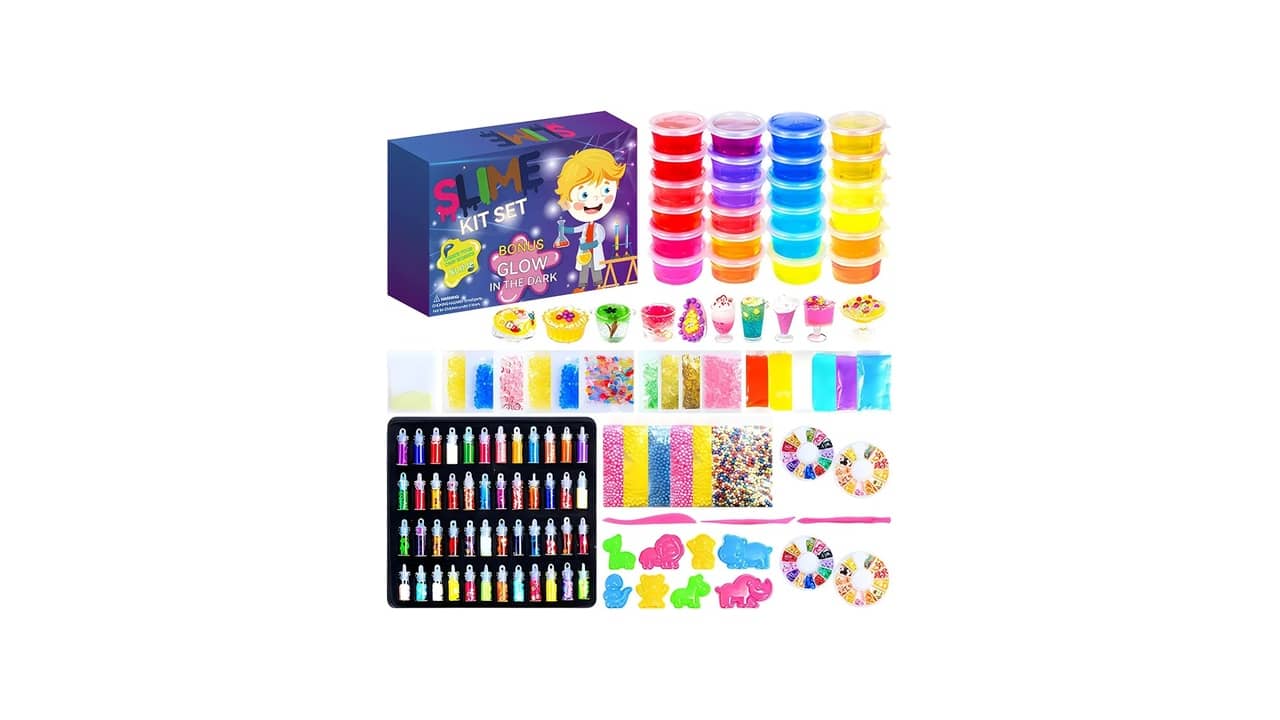 Qual o Melhor Kit de Slime DIY para Crianças com Vídeo: 8 Opções Incríveis