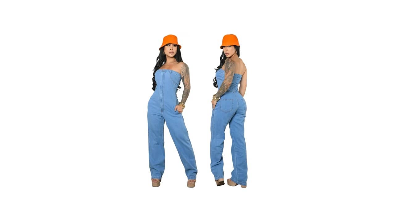 Qual o Melhor Macacão Jeans Feminino Longo: Análise Detalhada de 10 Opções