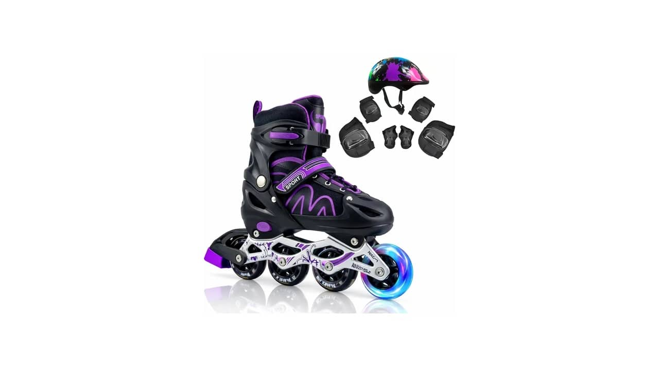 Qual o Melhor Patins Inline: Rodas LED e Proteção Completa