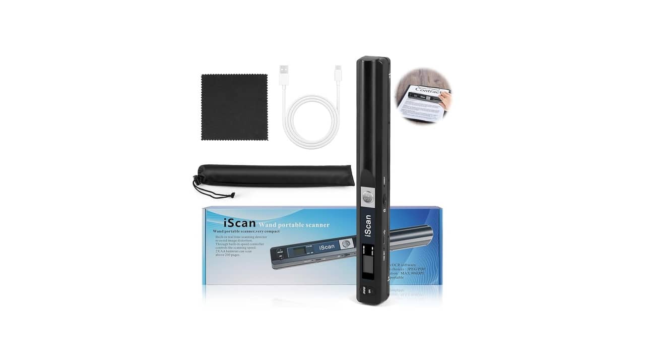Qual o Melhor Scanner Portátil para Documentos e Fotos