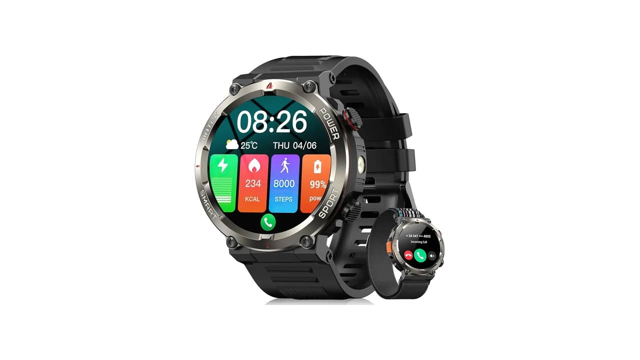 Qual o Melhor Smartwatch Estilo Militar: 8 Modelos Com Tecnologias Avançadas