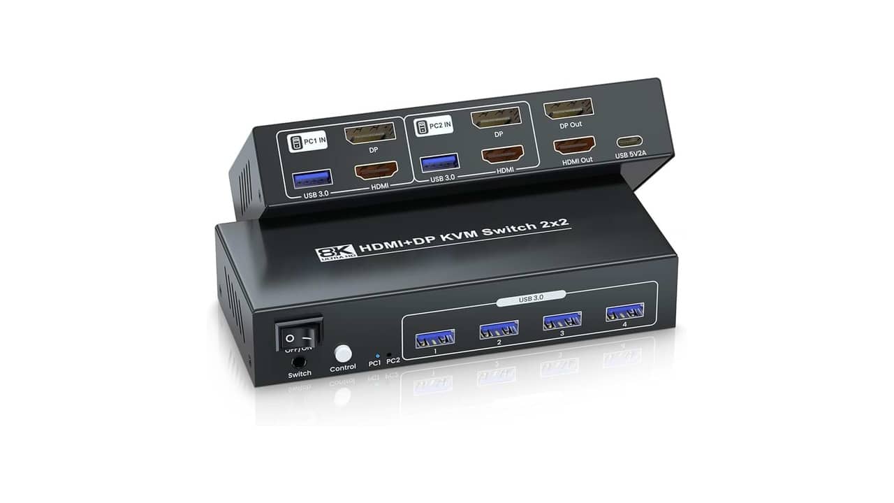 Qual o Melhor Switch KVM para Alternar entre Dois PCs: Resolução 4K e Tecnologia USB 3.0