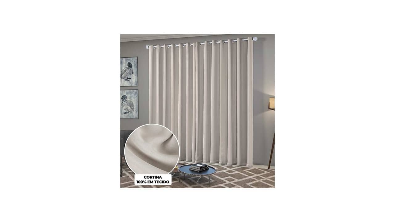 Qual o Melhor Tecido para Cortina de Sala: Blackout vs Palha