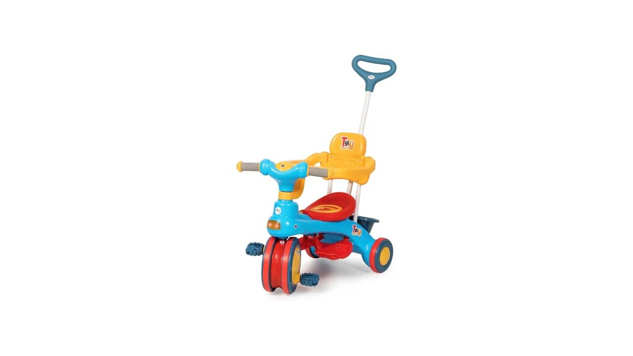 Qual o Melhor Triciclo Infantil com Guia e Pedal: Segurança e Versatilidade Comparadas